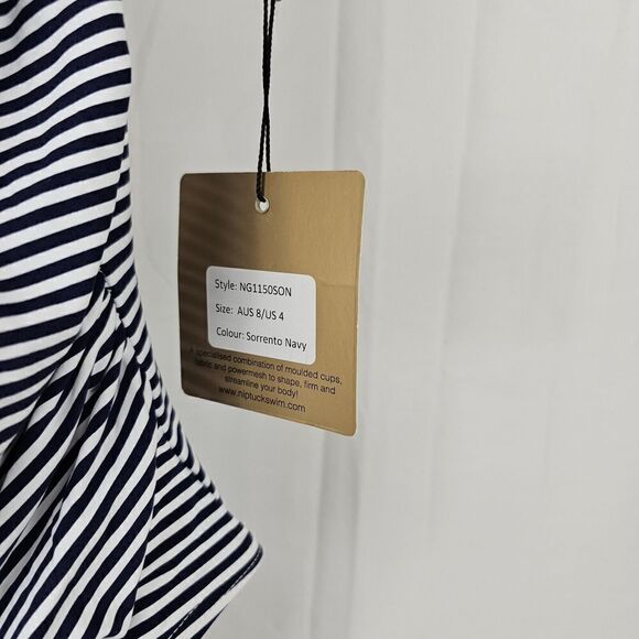 Niptuck Swim Sorrento Stripe Louise One Piece SwimsuitWomen's  Size 4 NWT - Picture 5 of 11